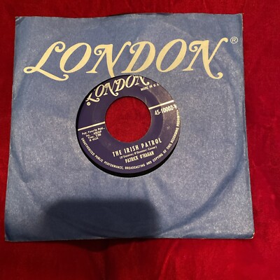 Patrick O'Hagan  The Irish Patrol /Queen Of County Clare 7'' 45RPM - Irish Folk