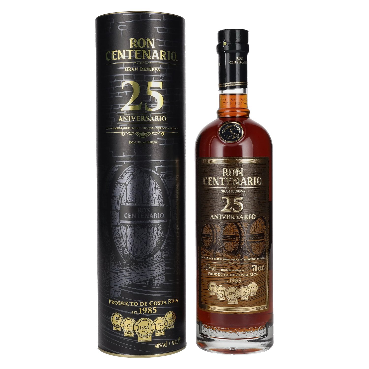 Ron Centenario GRAN RESERVA 25 Aniversario Rum