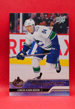 2023-24 Upper Deck Extended Series Linus Karlsson Young Guns #718