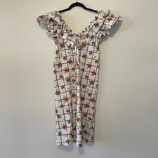 ZARA Off The Shoulder Dress Size Medium NEW with tags $45.90 Floral Knee Length