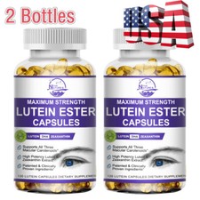 Lutein 20mg and Zeaxanthin  2  120 Softgels  Vision Health  Daily Supplement
