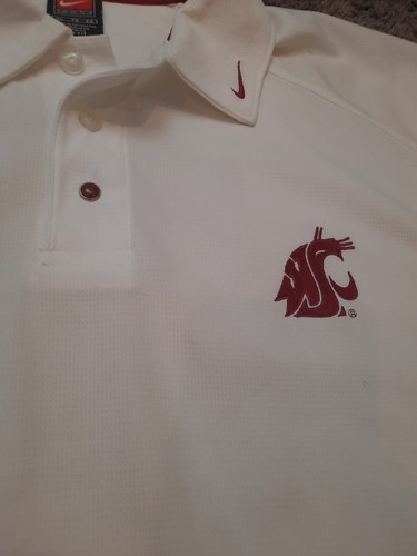 Polo vintage Nike Team Dri-fit Washington State Cougars talla XL - Imagen 4 de 5