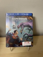 Superman: Man of Tomorrow STEELBOOK + BluRay + DVD + Digital (EXP)? **READ