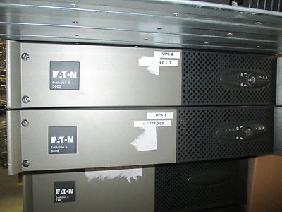 EATON EVOLUTION S 3000 TOWER RACK 3U UPS POWER SUPPLY 2.7 kW 3000 VA
