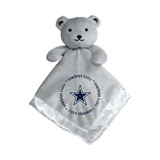 NFL Baby Fanatics Bear Security Blanket Gray Soft Plush for Infants