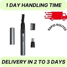 Wahl Nose Ear Trimmer Neck Hair Beard Eyebrow Groomer Clippers Micro Personal