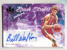 2021-22 Court Kings Brush Strokes Autographs Jade #27 Bill Walton 15/49 A44 486