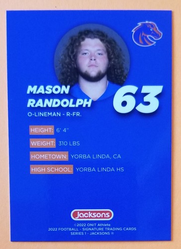 2022 Boise State Series 1 Football Cards - You Pick your Card Complete your Set  - Bild 143 von 203