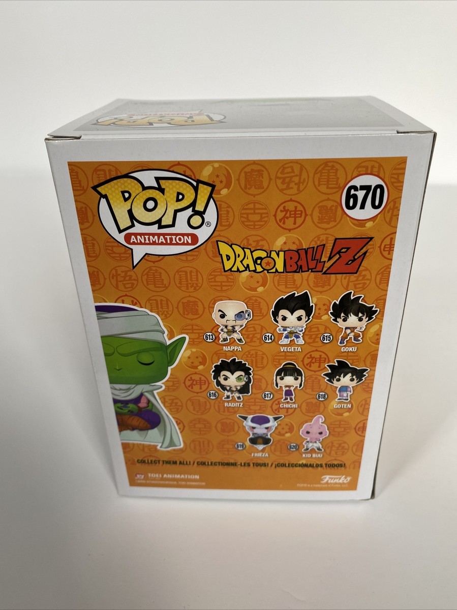 POP Funko Dragonball Z 670 Piccolo Meditating Fall Convention 2019