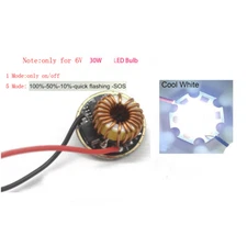 Single Mode Driver 26m + 6V 30W 4200 Lumen 6500K 4500K 3500K LED Bulb Chip Light