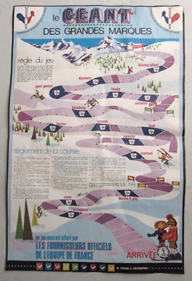 The Giant of Big Brands Paper Play Board / Part of an Old Magazine