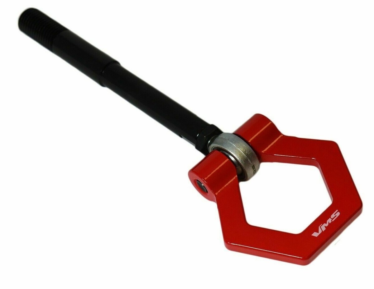 Red Racing Front Rear Tow Hook For 14-19 Corvette C7 Z06 ZR1