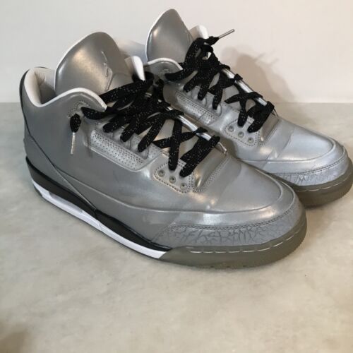Nike Air Jordan 3 5Lab3 Silver size 12 631603-003 OG III Clean - Zdjęcie 1 z 7