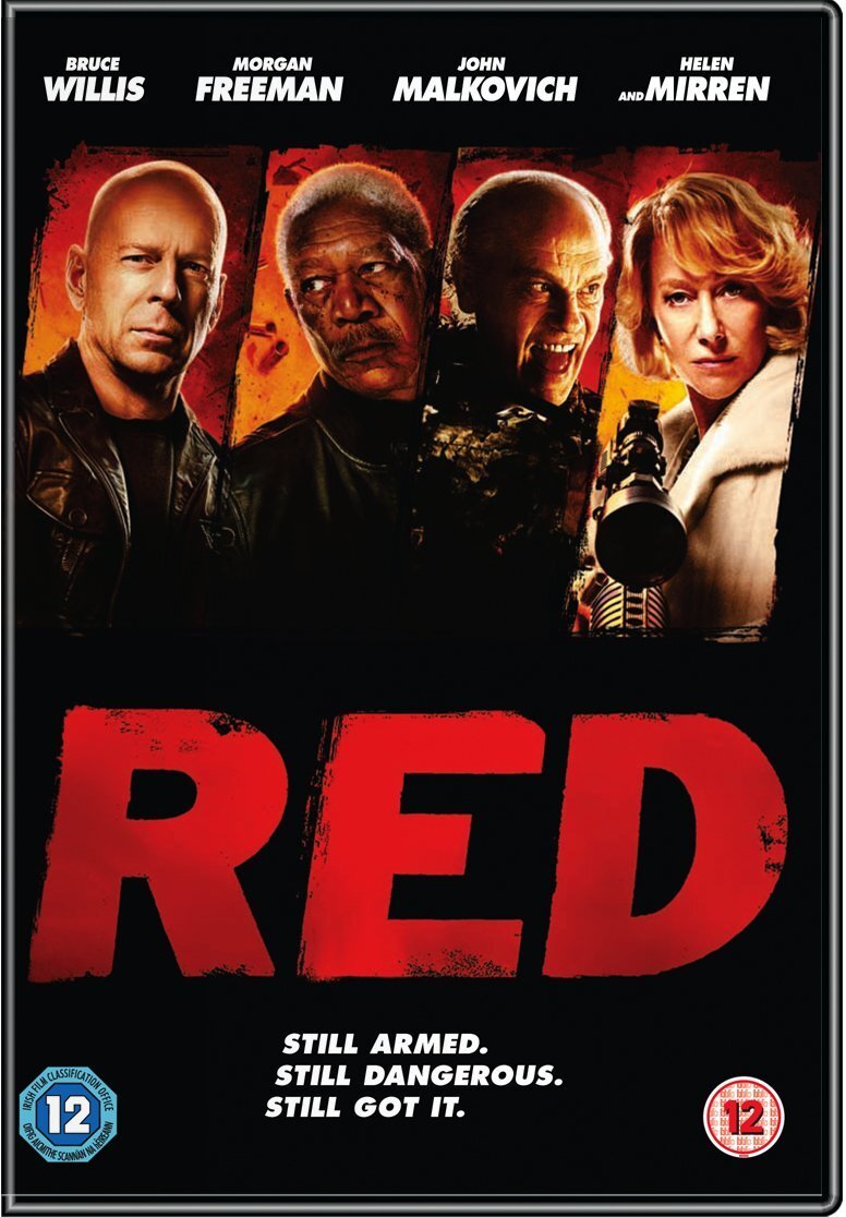 Red (DVD) Bruce Willis Morgan Freeman John Malkovich Helen Mirren