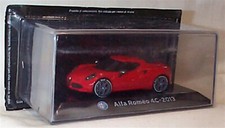 Supercars Collection Alfa Romeo 4C 2013 in red  1:43 Scale New in Pack