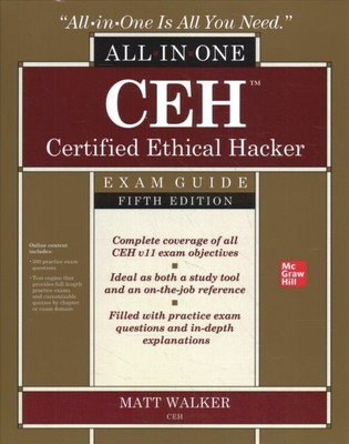 CEH Certified Ethical Hacker Exam Guide, Paperback by Walker, Matt, Brand New...