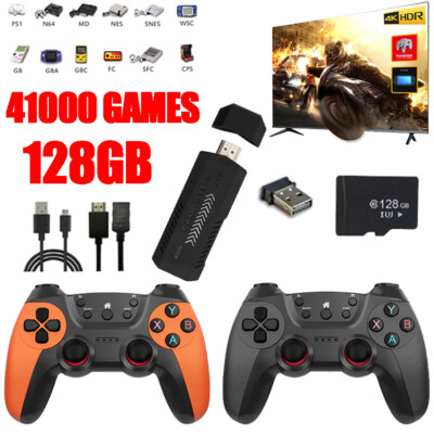 X2 Ultra Video Game Console Retro 41000 Games TV Stick 4K Wireless Controller US