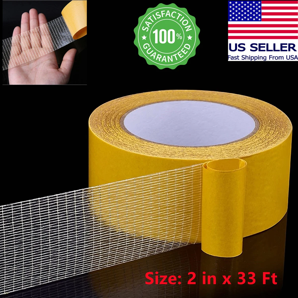 Transparent Double Sided Tape Heavy Duty and Carpet Tape Removable