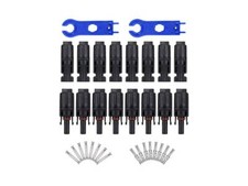 10 Pairs NEW Male Female Connector Set for DIY Solar Panel 30A Cable Waterproof
