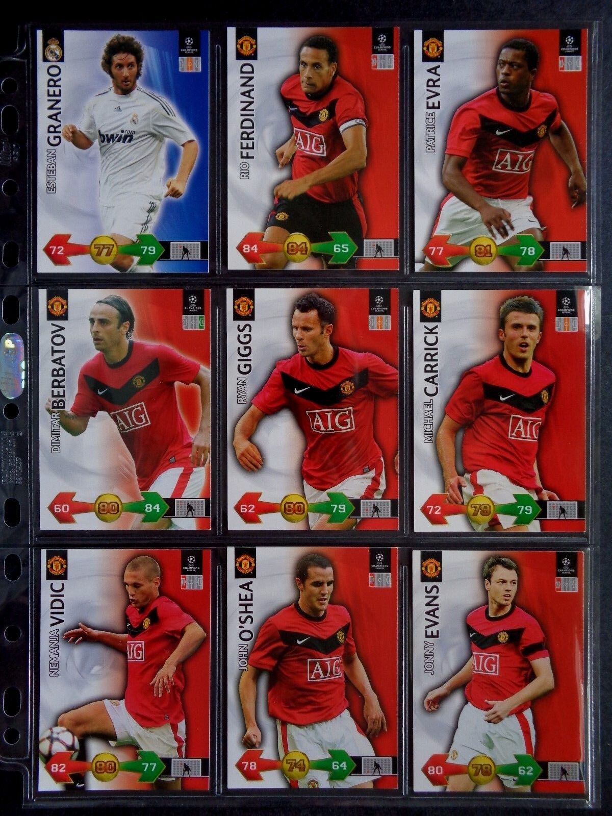 (10) 2009/10 Panini Adrenalyn Champions League Factory Sealed Packs-60 Cards