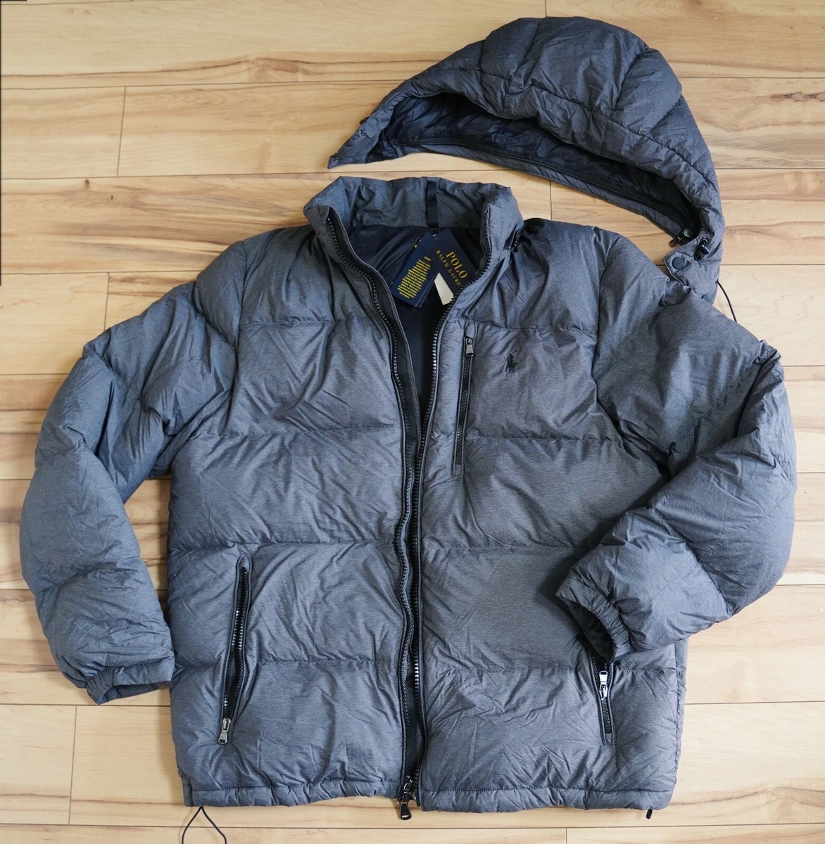 Ralph lauren padded store hooded jacket