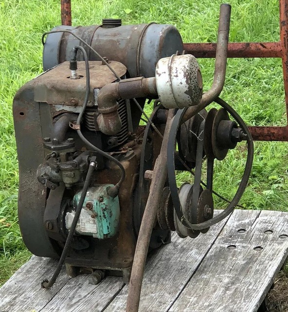 Vintage AENLD Wisconsin air cooled Single Cylinder engine motor eBay
