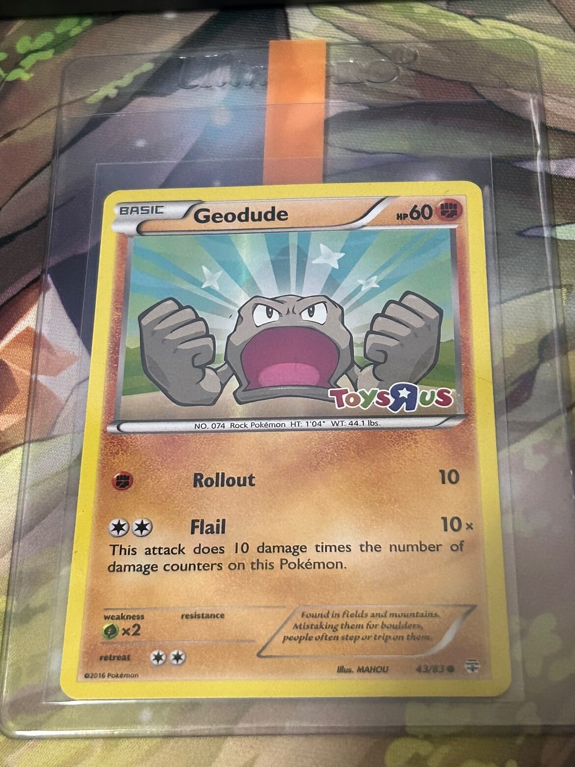Geodude [Toys R Us] #43 Pokémon Generations (Mint) Free Shipping CA