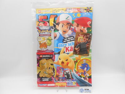 Pokémon & Lego Ninjago Magazin Ausgabe Nr. 2 NEU Komplett versiegelt /R17F5