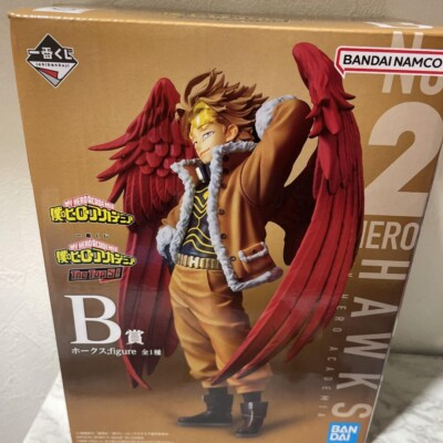 #ad Ichiban Kuji My Hero Academia The Top 5 HAWKS figure Prize B New $85.00