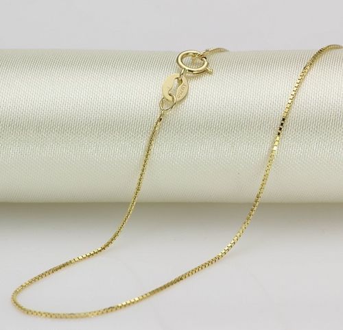 Fine Authentic 18K Yellow Gold Necklace 