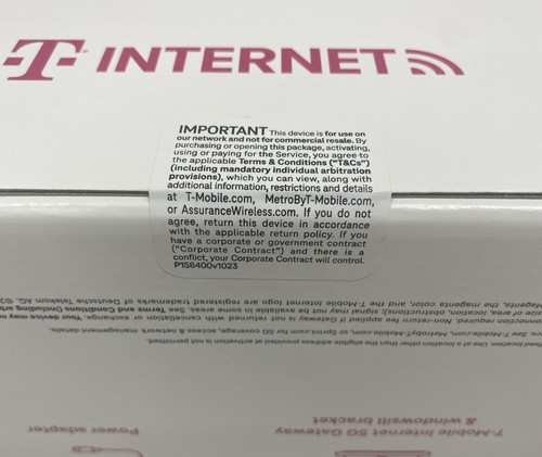 T-mobile 5G T- Mobile Gateway y WiFi Mesh - Nuevo - Imagen 3 de 4