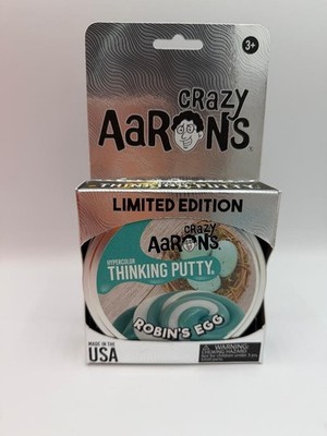 New In Package Aarons Crazy Thinking Putty 3.2 Oz Robins Egg - Free Shipping
