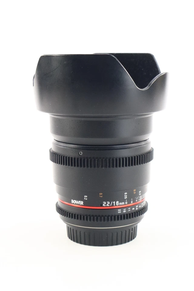BOWER (ROKINON) Cine DS 16mm T2.2 Cine Wide Angle Lens - Image 2 of 4