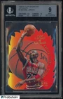 1996-97 Flair Showcase Hot Shots #1 Michael Jordan Chicago Bulls HOF BGS 9 w/ 10