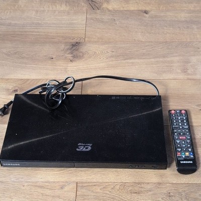 Samsung Blu-ray 3D Player Black w/ Remote Plays Blu-ray 3D DVD CD AAC