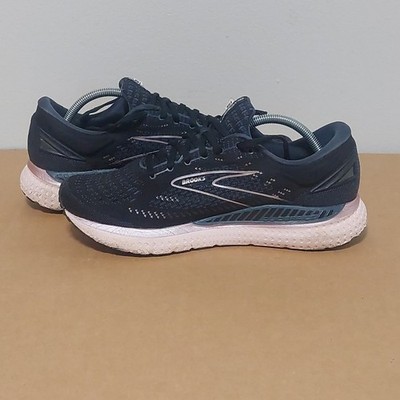 Brooks Glycerin GTS 19 Shoes Black Pink Run Women SIZE 12