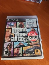 Grand Theft Auto V PS3 PlayStation 3 Complete W/ Manual + Map Tested Working