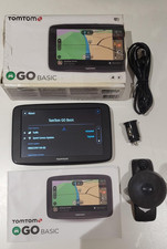 TomTom GO Basic SAT NAV Large 6'' Free Lifetime UK & Worldwide Maps Traffic WIFI