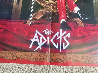 The Adicts SIGNED Poster 24x24 Smart Alex Foldout AUTOGRAPHED