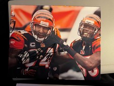 T. J. Houshmandzadeh signed 8x10 photo Cincinnati Bengals autographed