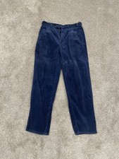vintage gap chunky corduroy pants Blue