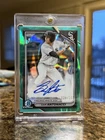 Sam Antonacci 1st Bowman Chrome Auto /199 Aqua Refractor RISING PROSPECT 🔥