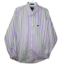 Faconnable men's button up 100% Cotton shirt size XL Made in USA