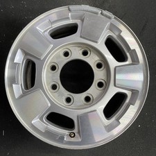 Chevrolet Machined Silver Sierra 2500 Hd 3500 Factory Rim 17x7.5 2011-2019 5500