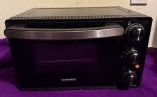 Large Daewoo 23L Electric Mini Countertop Oven & Grill 1300W Model SDA1608