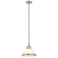 Weiß Chrom Loft Retro Industrial HäNgelampe Pendelleuchte 1X60W/E27