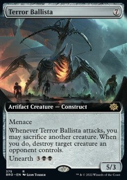 Magic/MTG Terror Ballista (V.2) XBRO-375 Rare Deutsch Excellent