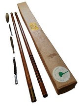 A Vintage Boxed Lightwood 12 Gauge Gun Cleaning Kit In Original Box