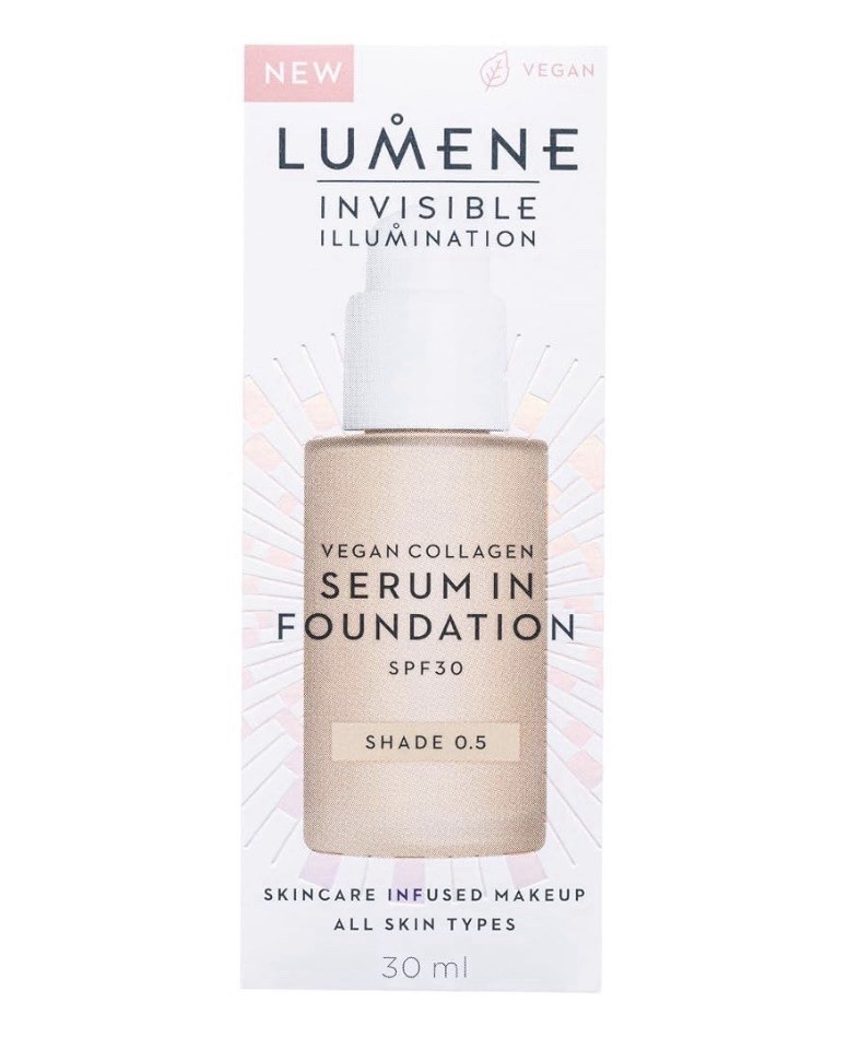 LUMENE Invisible Illumination Tinted Serum Foundation SPF30 - Shade 0.5 - SPF30