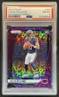 2024 Panini Prizm Caleb Williams RC No Huddle Purple Rookie #/49 Bears PSA 8